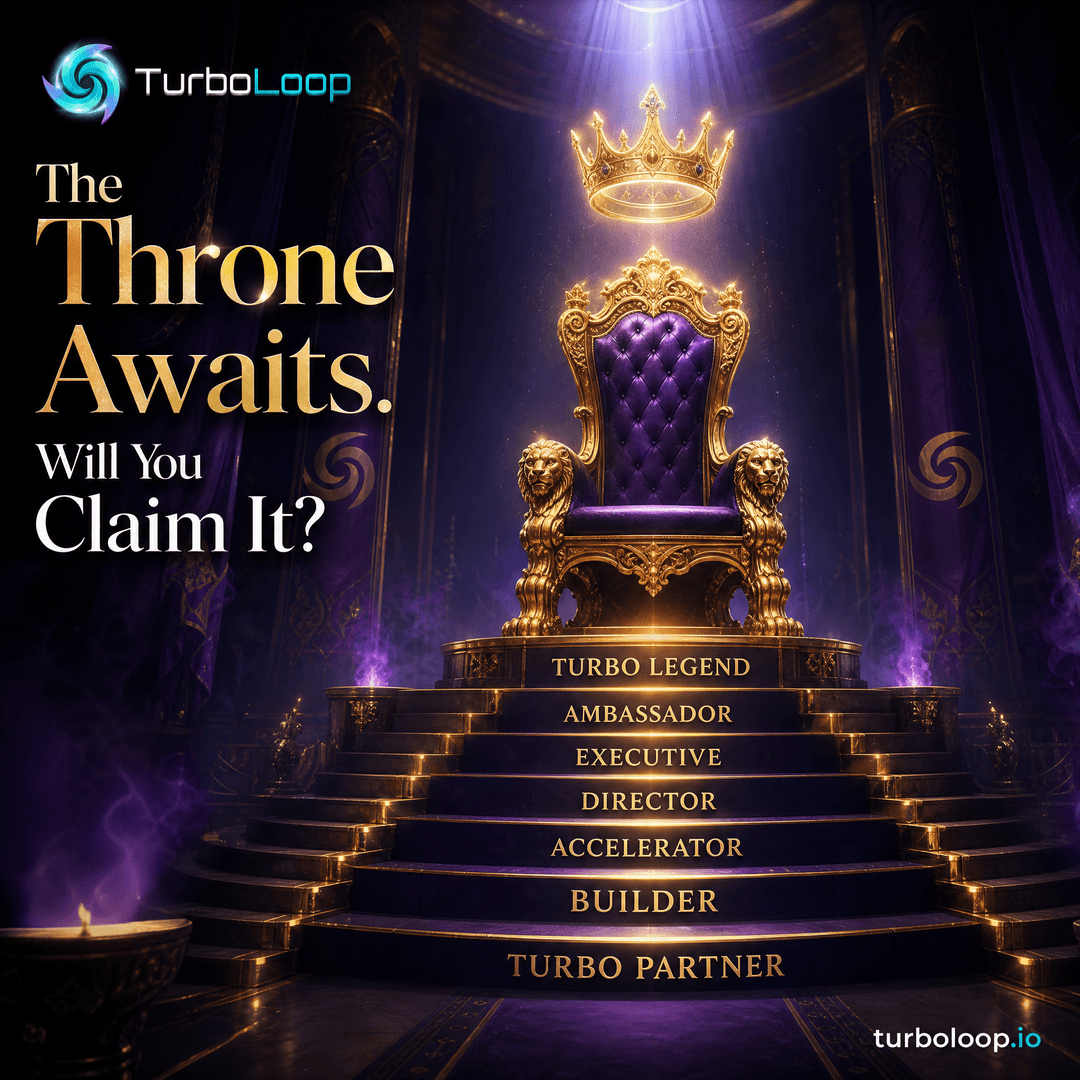 TurboLoop 20-level referral system — Referral Crown Throne