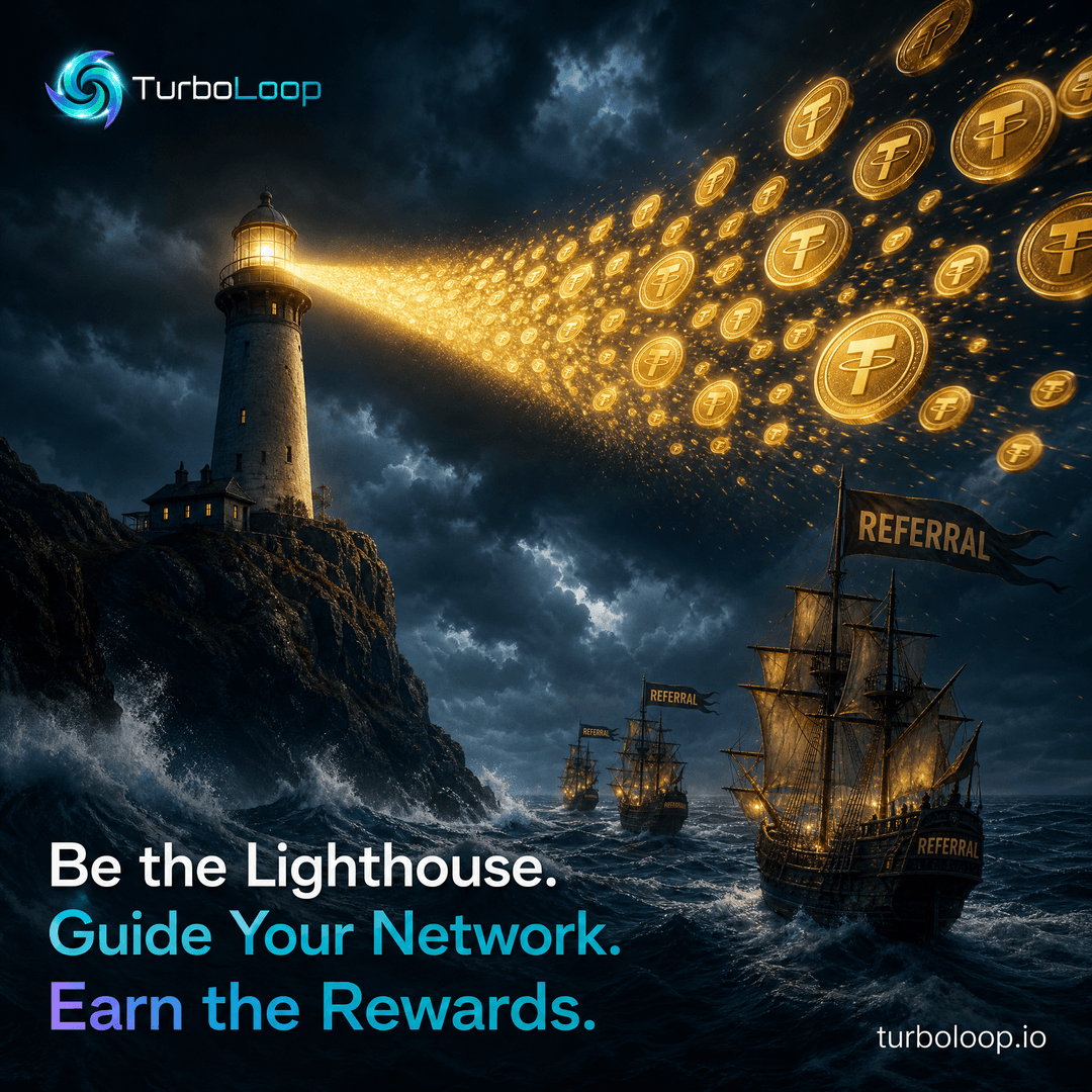 TurboLoop 20-level referral system — Referral Lighthouse
