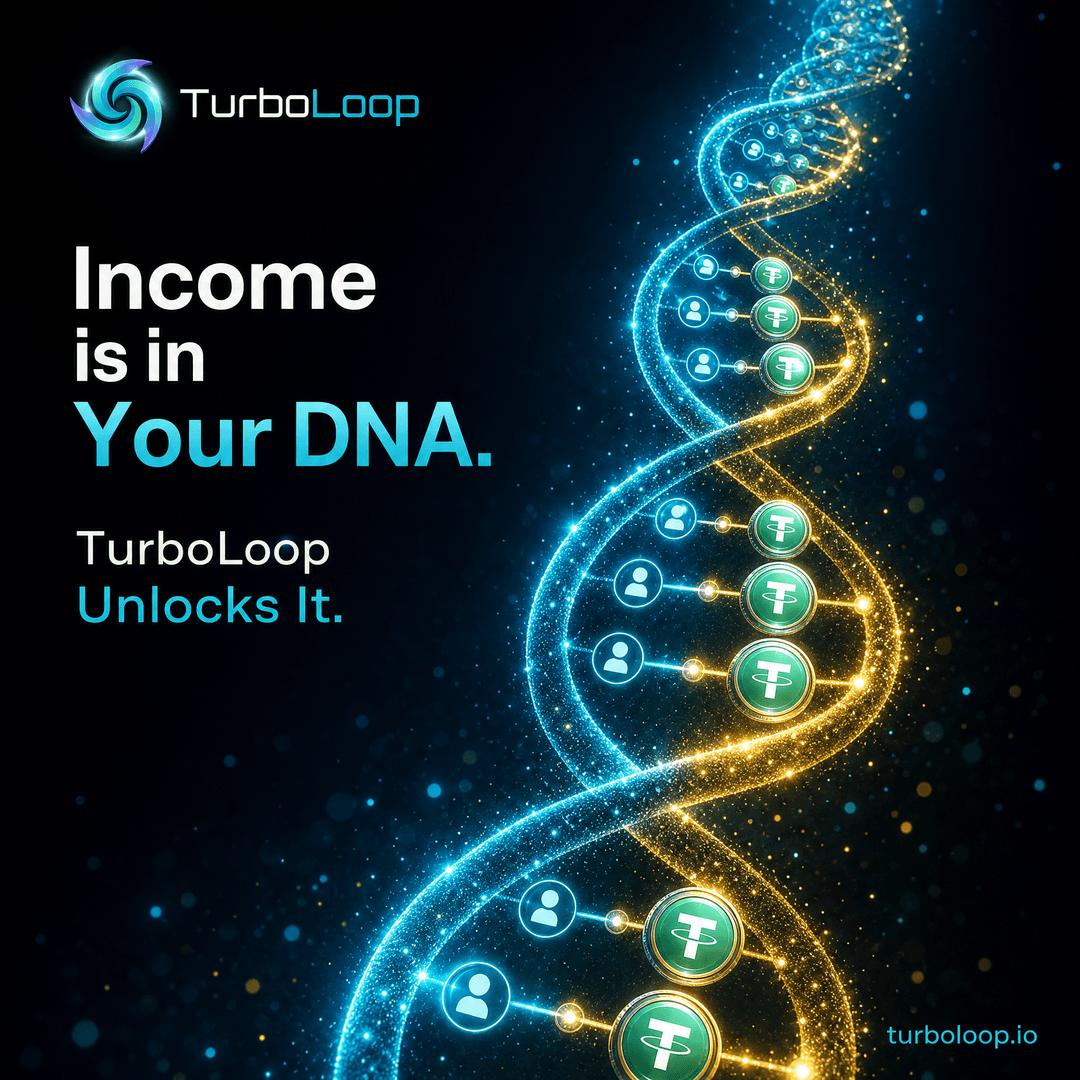 TurboLoop 20-level referral system — Referral Dna Helix