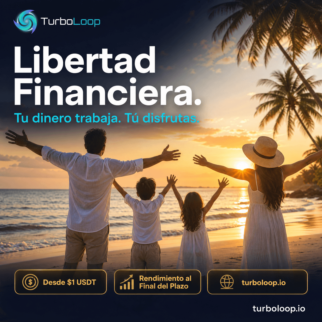 Libertad Financiera — TurboLoop Spanish Banner