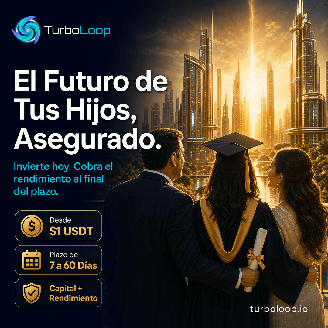 Futuro Brillante — TurboLoop Spanish Banner