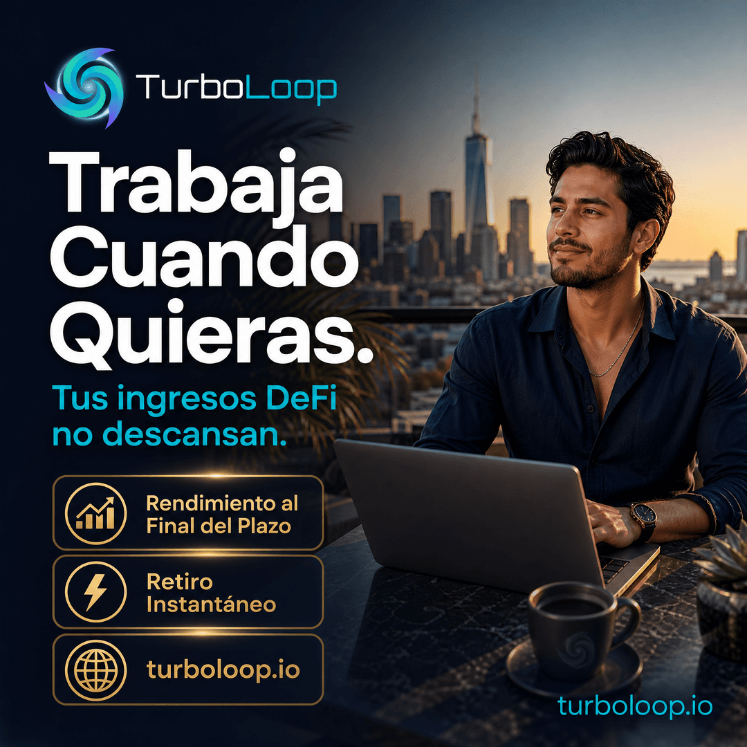 Vida Sin Jefe — TurboLoop Spanish Banner