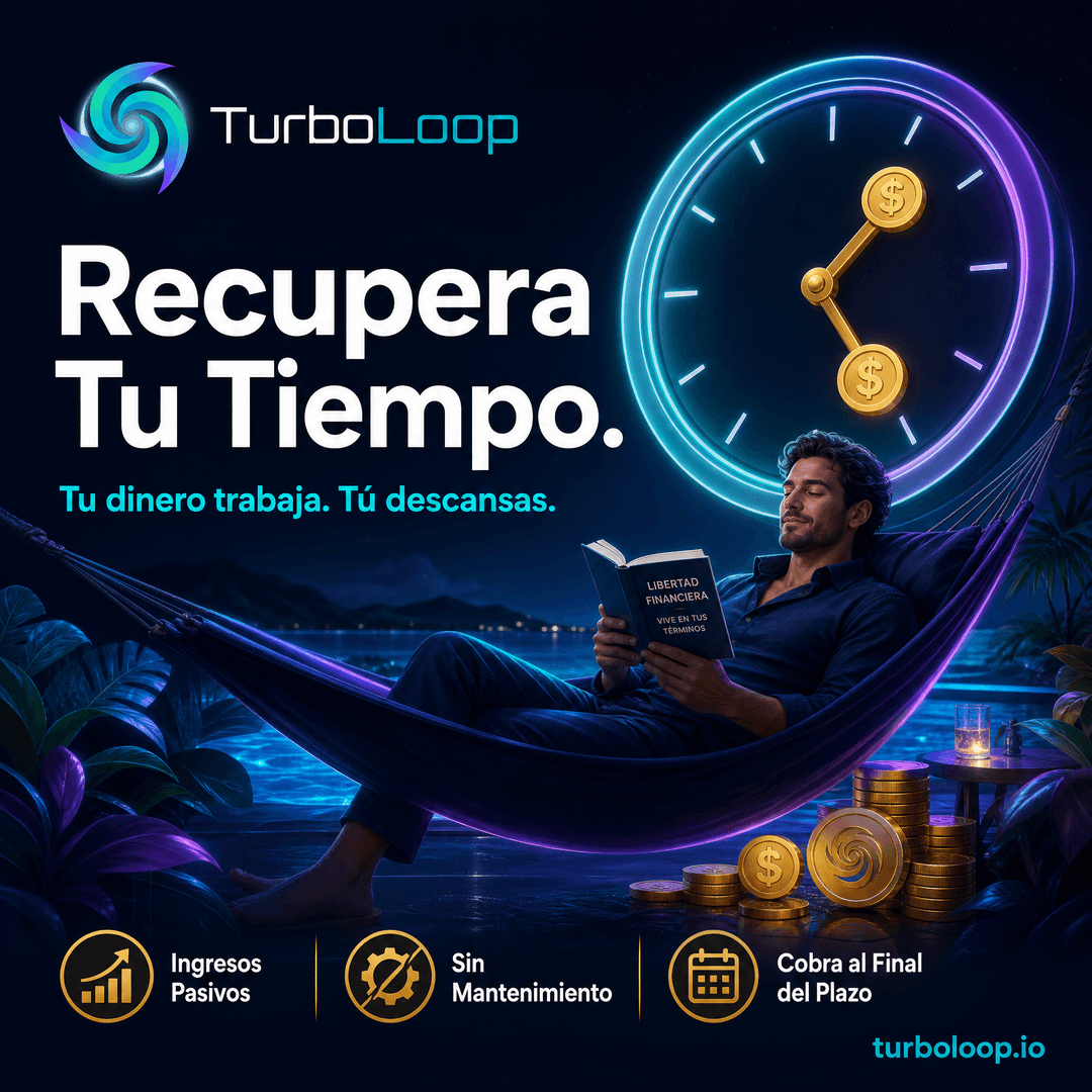 Tiempo Libre — TurboLoop Spanish Banner