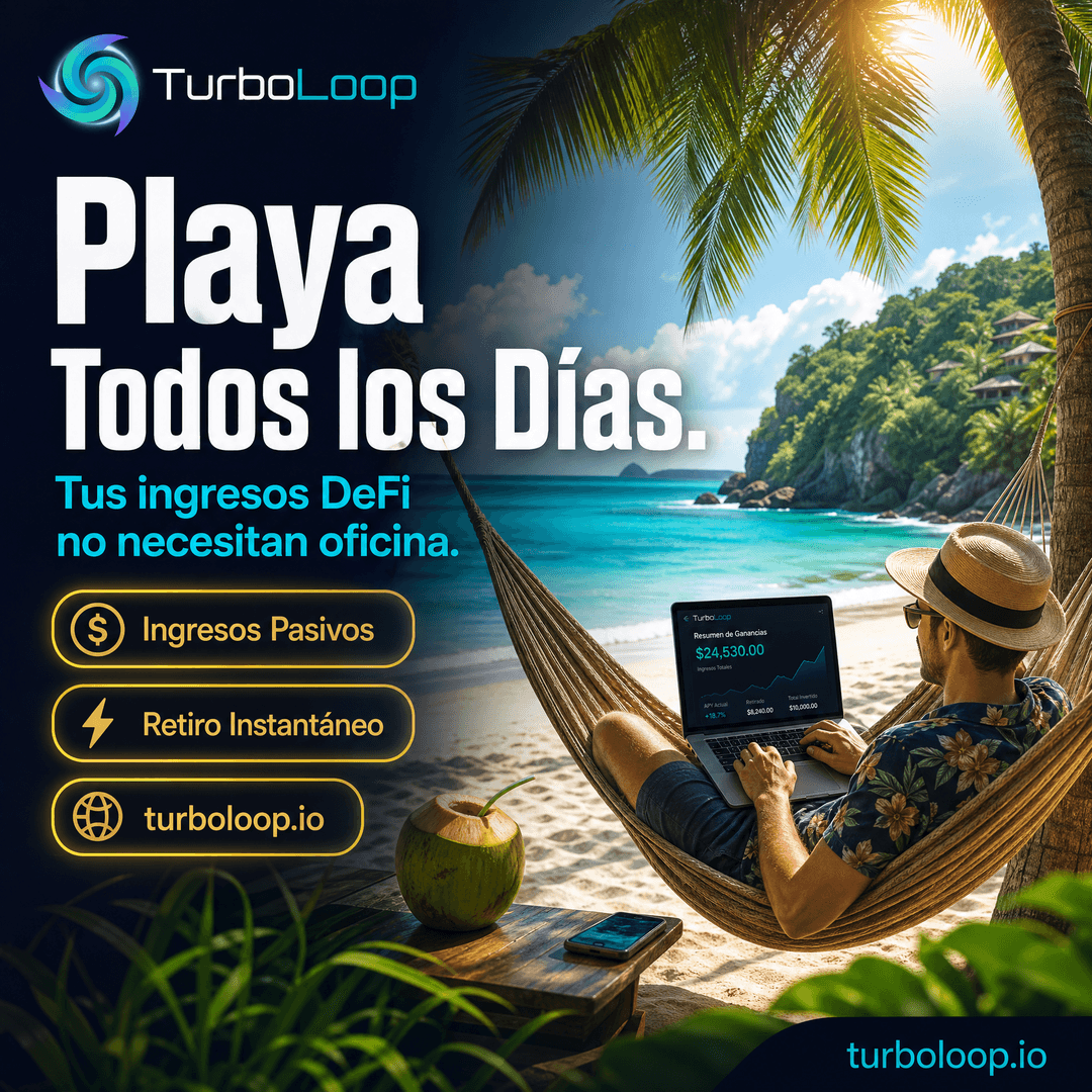 Playa Todos Dias — TurboLoop Spanish Banner