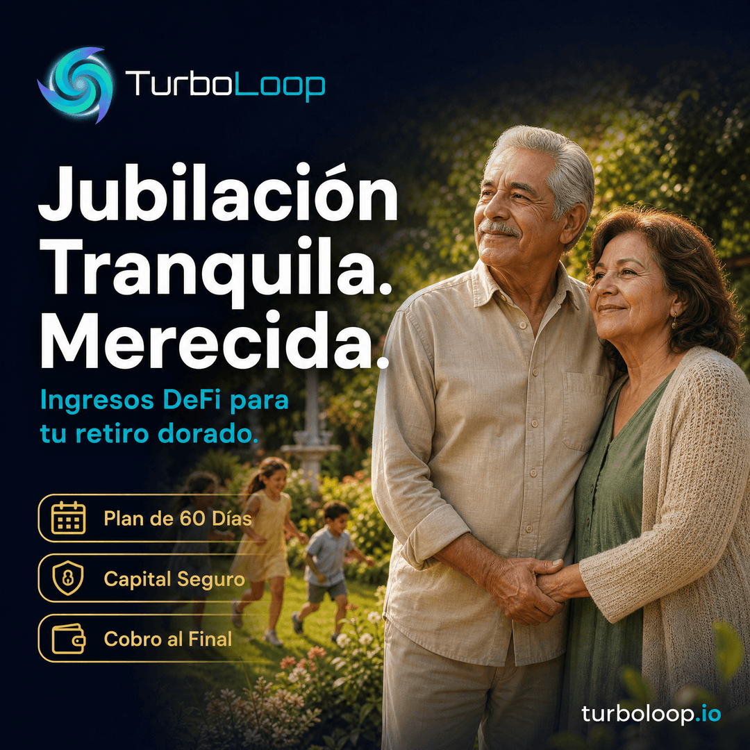 Abuelos Tranquilos — TurboLoop Spanish Banner