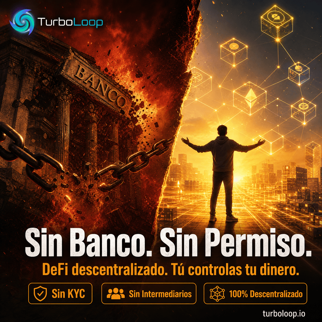 Sin Banco — TurboLoop Spanish Banner