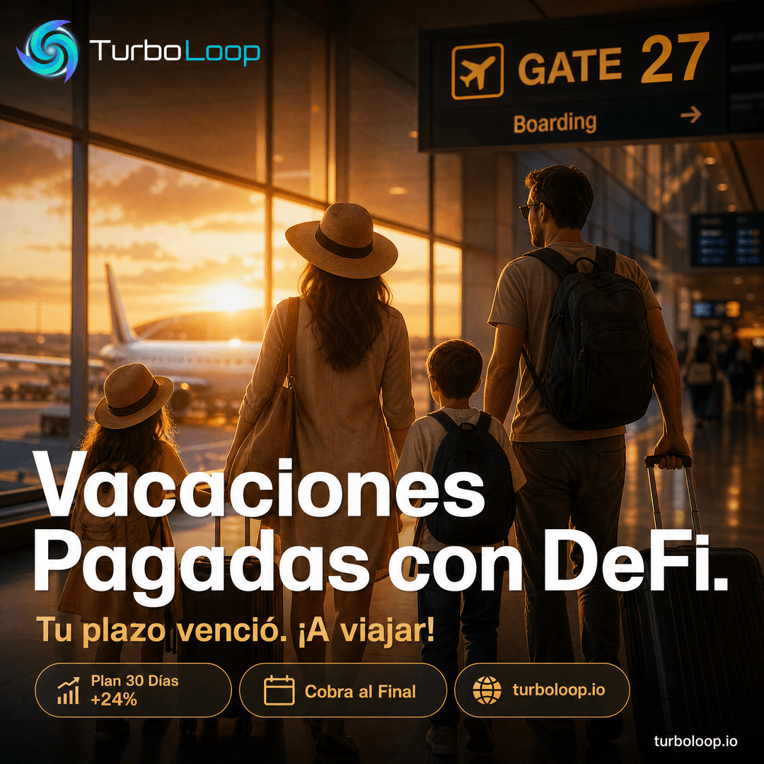 Vacaciones Pagadas — TurboLoop Spanish Banner