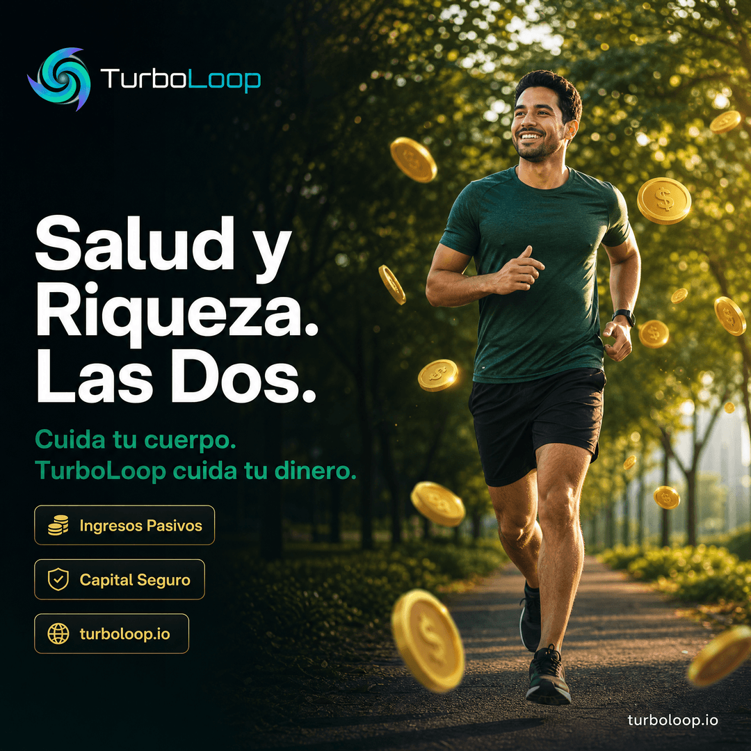 Salud Y Riqueza — TurboLoop Spanish Banner