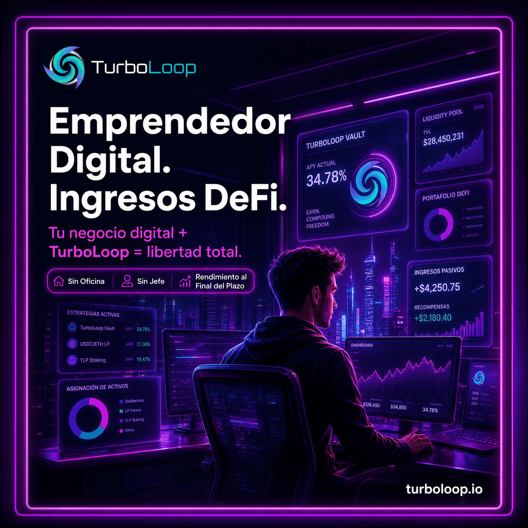 Emprendedor Digital — TurboLoop Spanish Banner