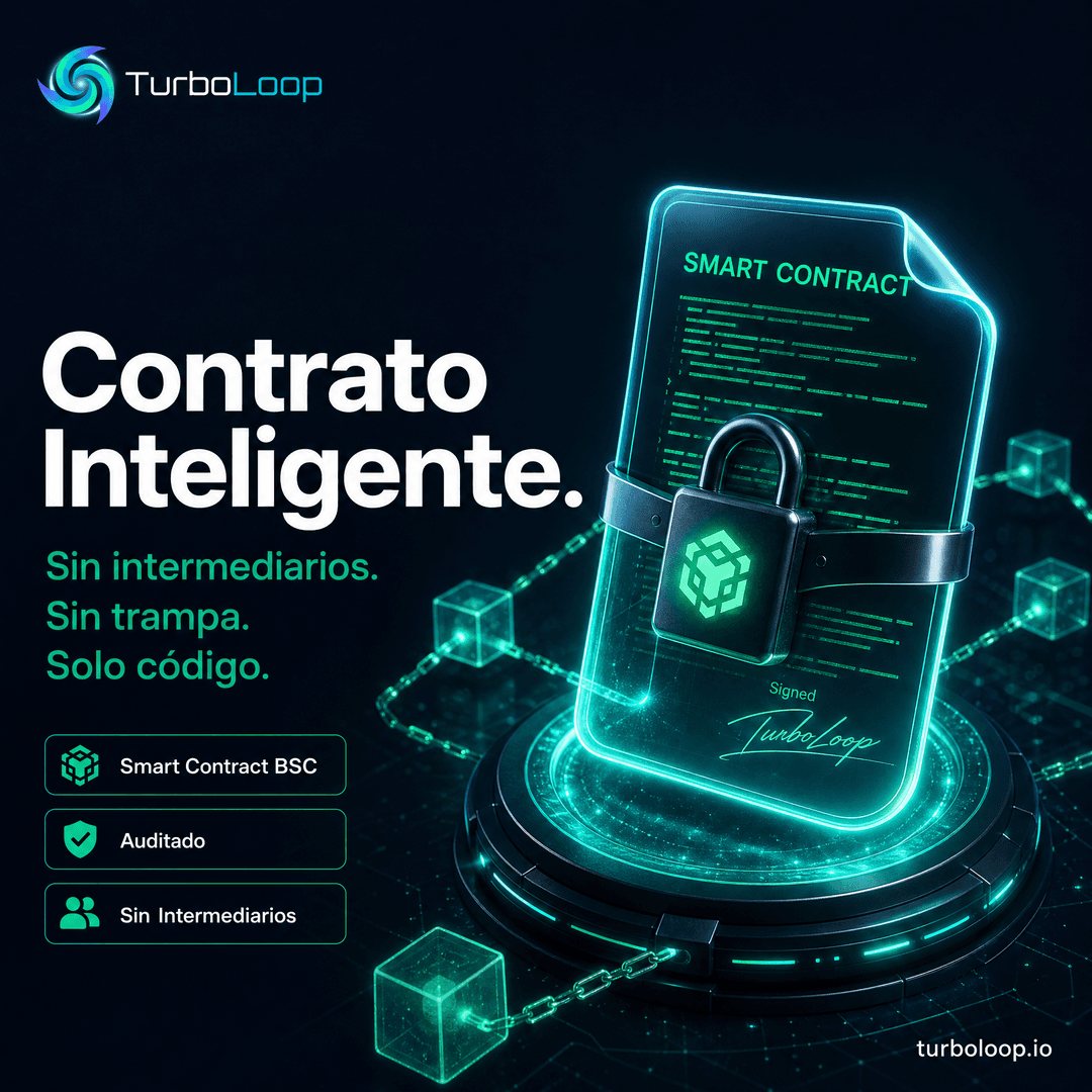 Contrato Inteligente — TurboLoop Spanish Banner