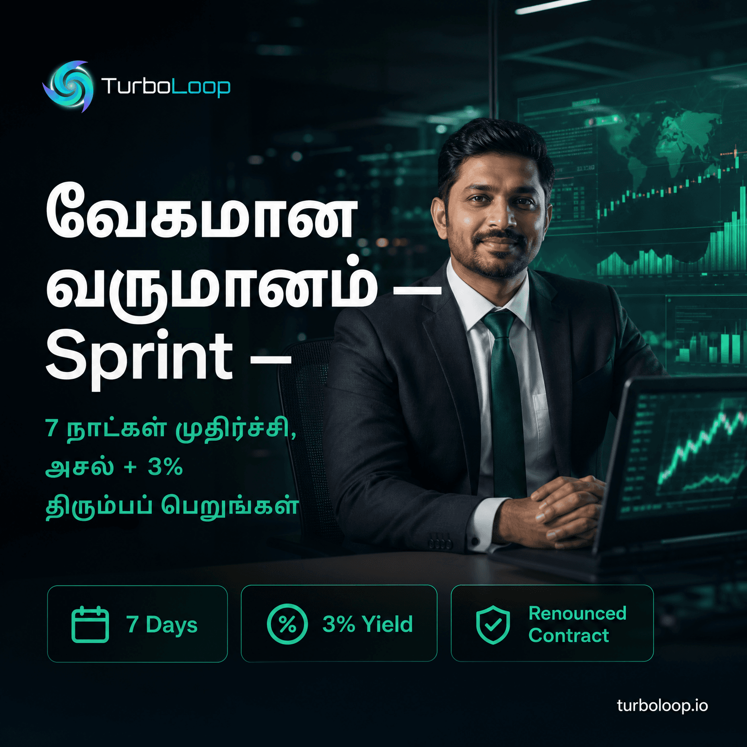 TurboLoop Tamil Banner — Boost Your Income #04