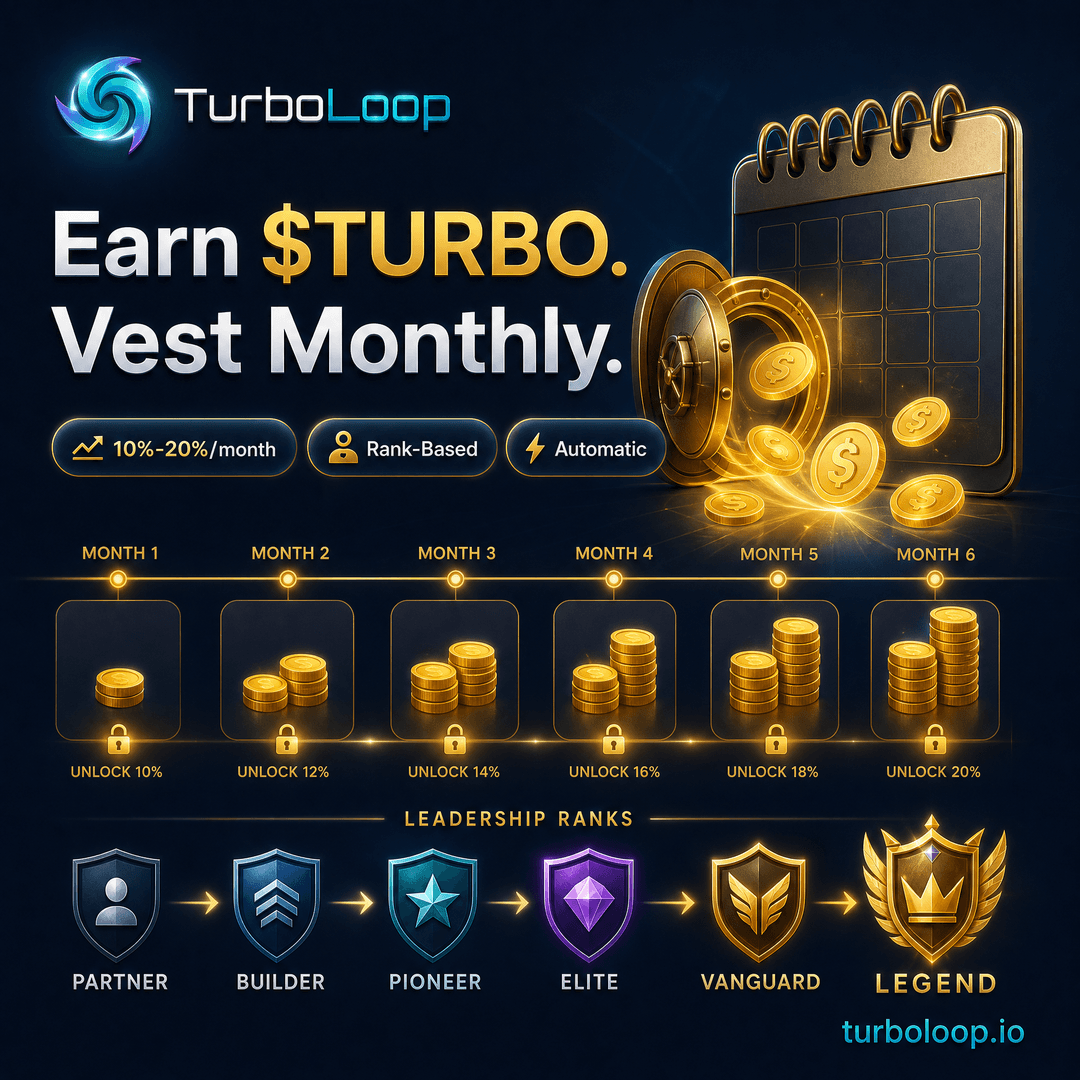 $TURBO token — Turbo Vesting Schedule
