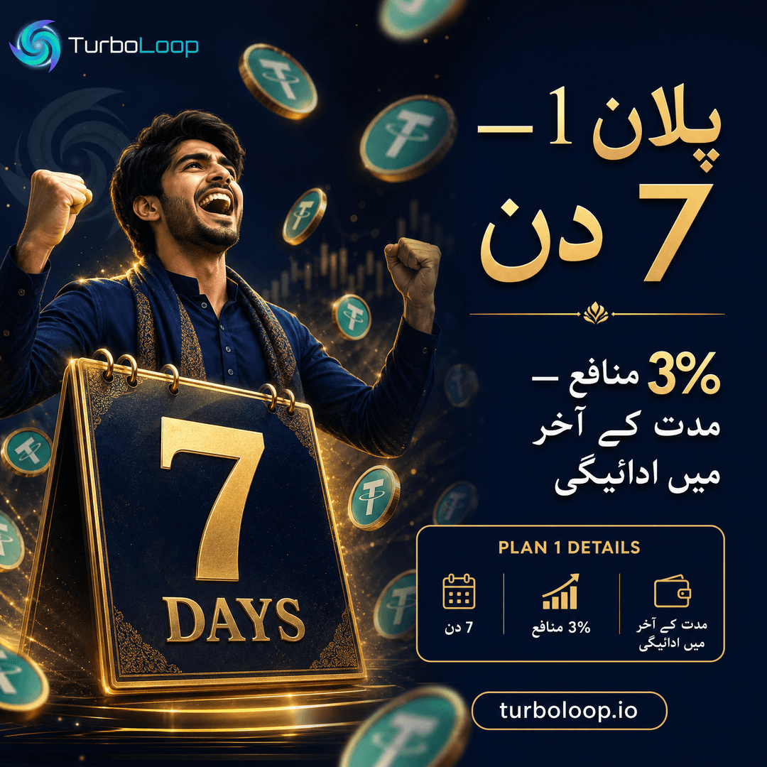 Plan1 7Din — TurboLoop Urdu Banner