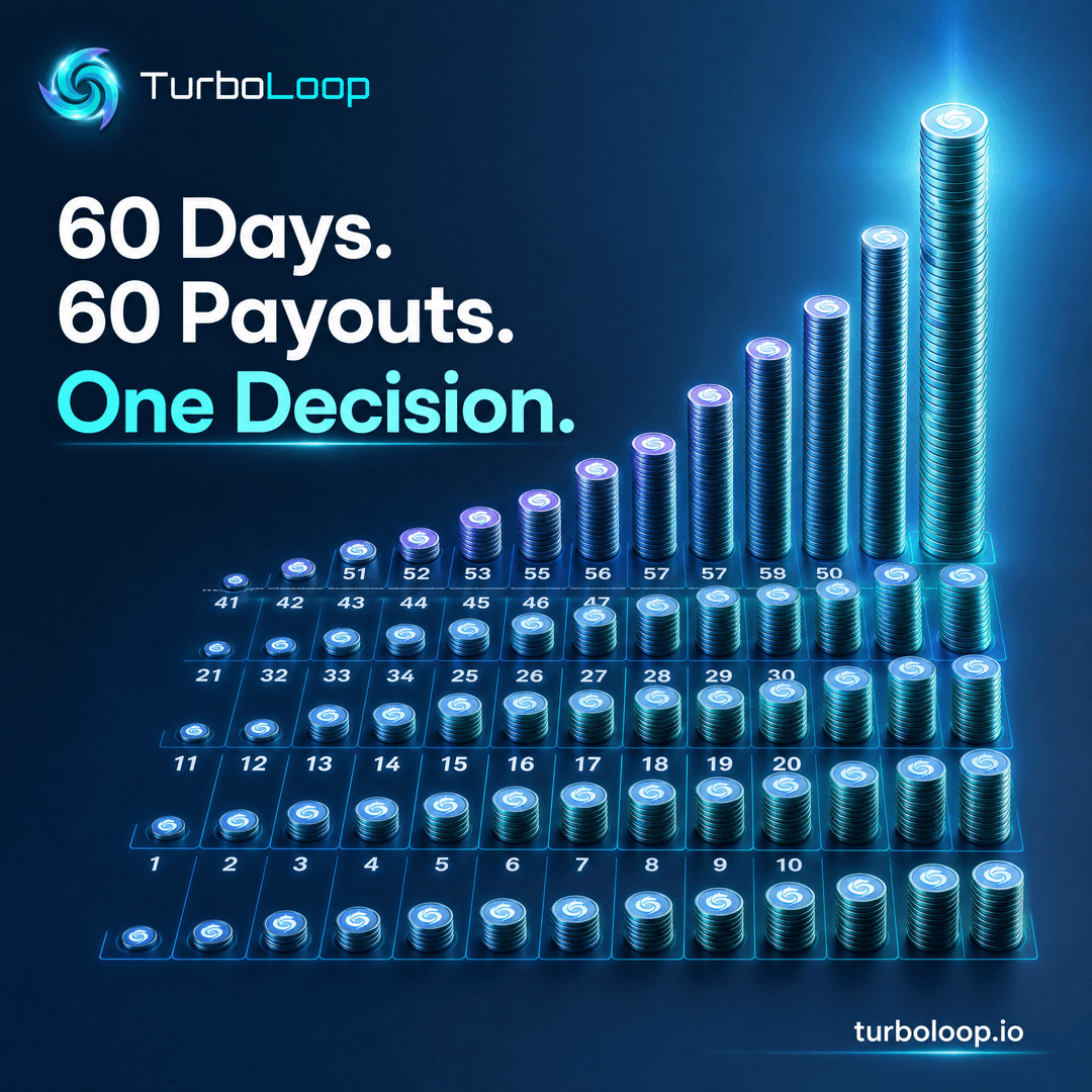 Start earning with TurboLoop — Urgency Compound Calendar