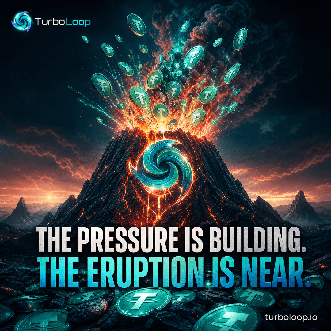 Start earning with TurboLoop — Urgency Volcano Eruption