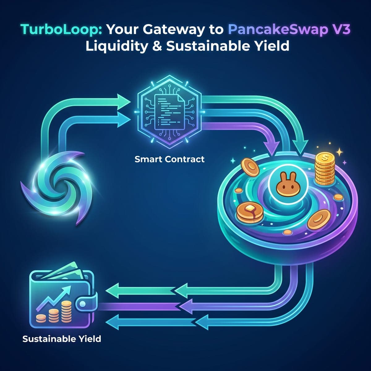 TurboLoop: Your Direct Gateway to PancakeSwap V3! 🌉