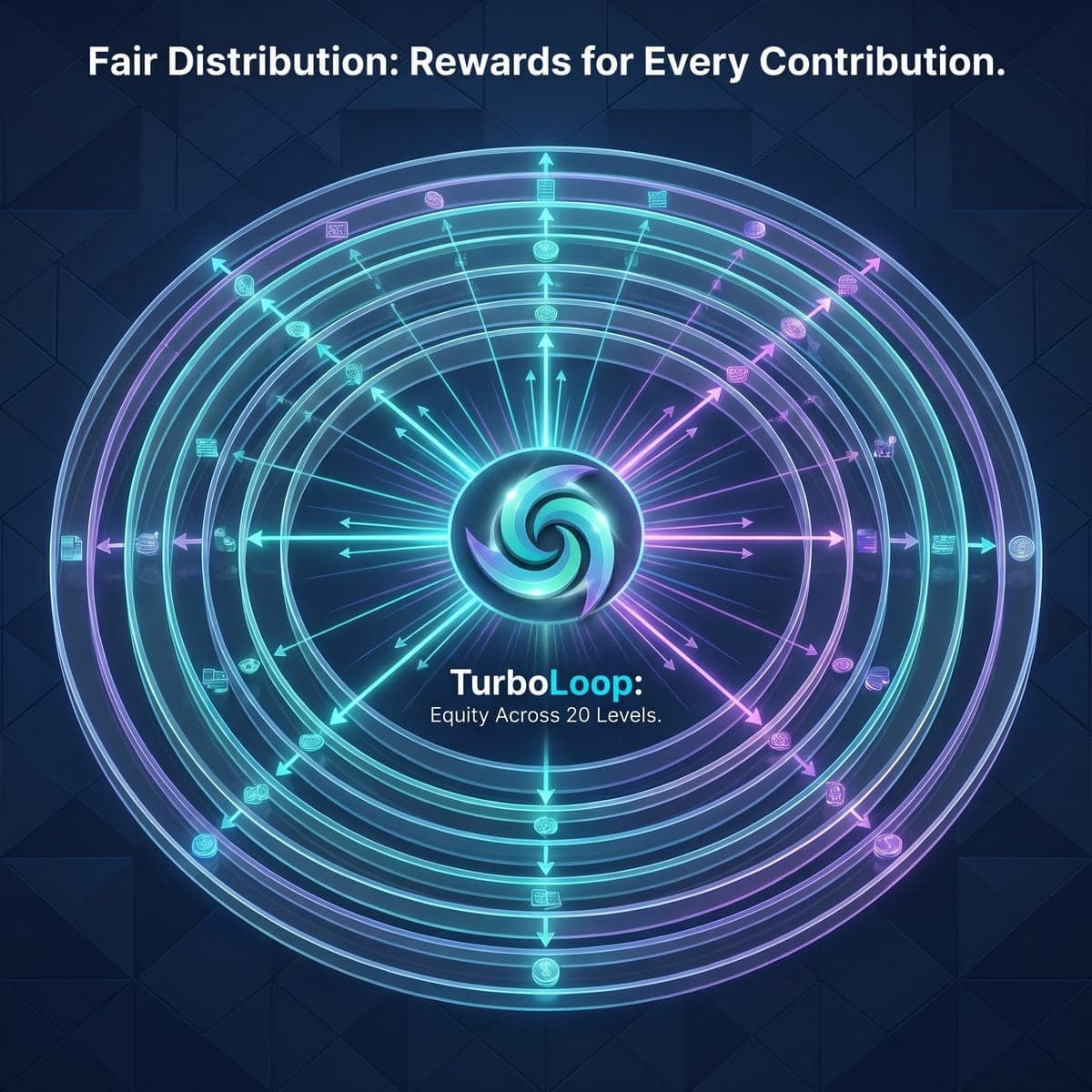 Fair Distribution: Rewards for Every Contribution, Across 20 Levels!