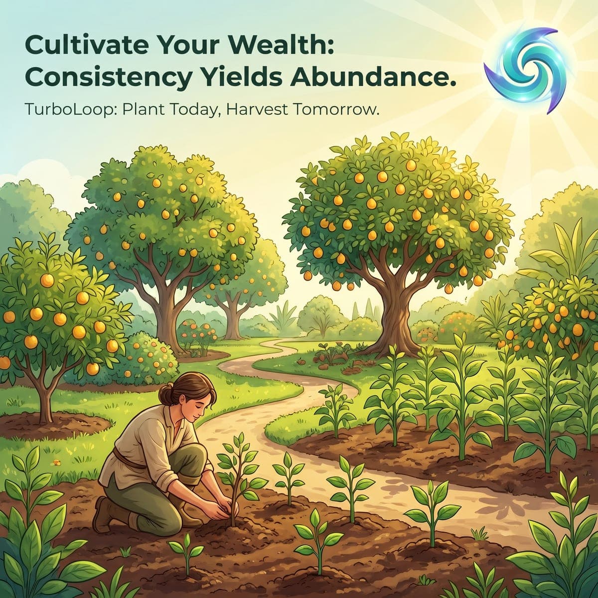 Cultivate Your Wealth: Consistency Yields Abundance!