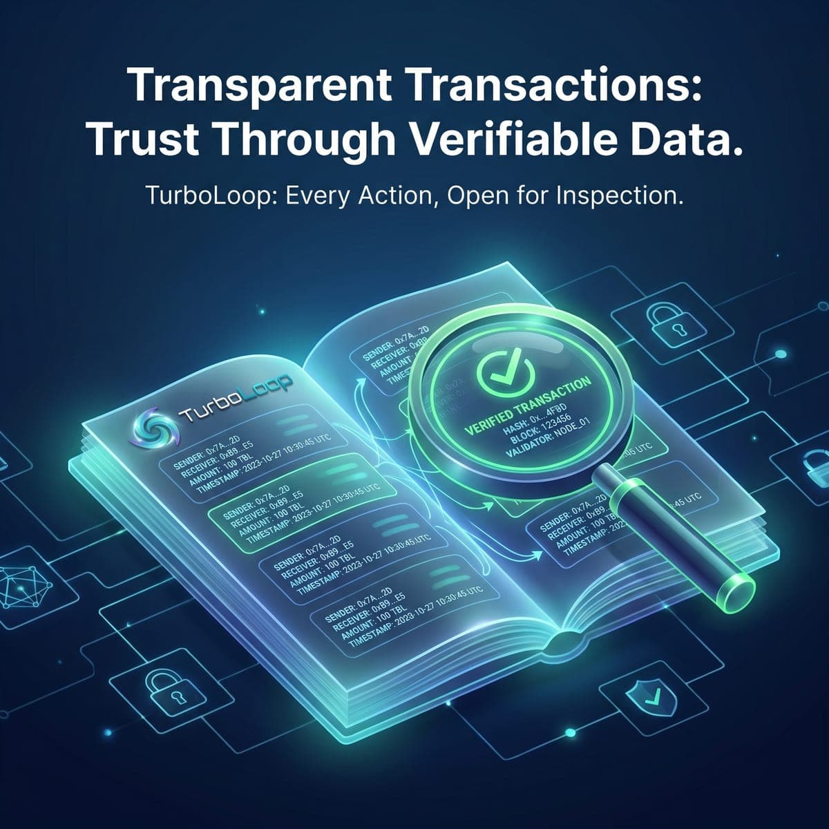 Transparent Transactions: Trust Through Verifiable Data!
