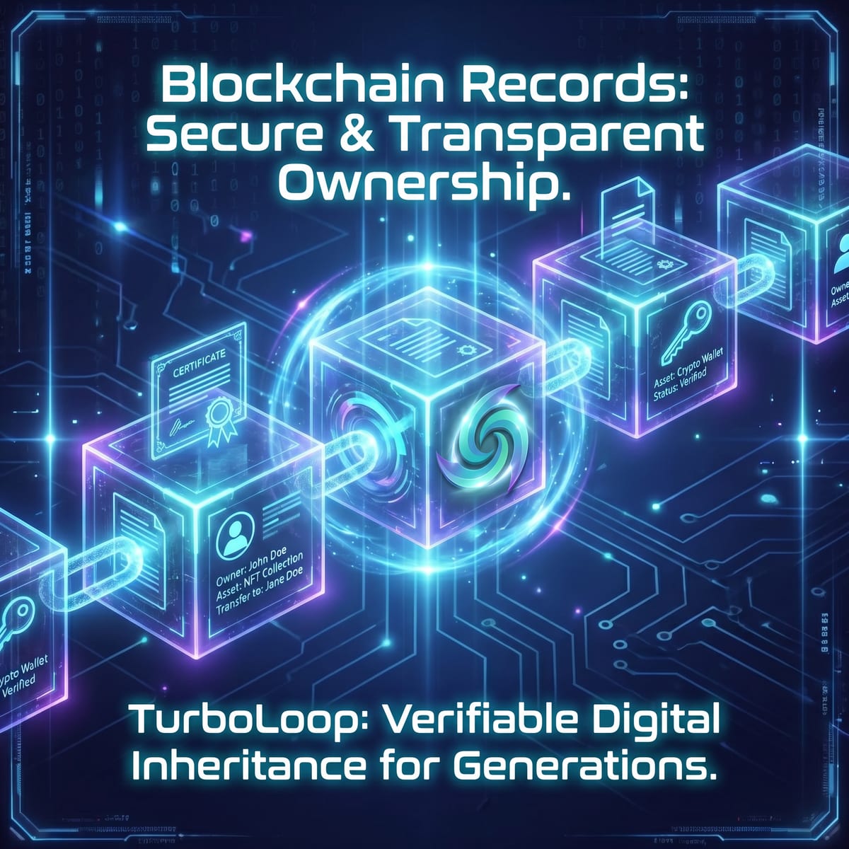 Blockchain Records: Secure & Transparent Ownership!